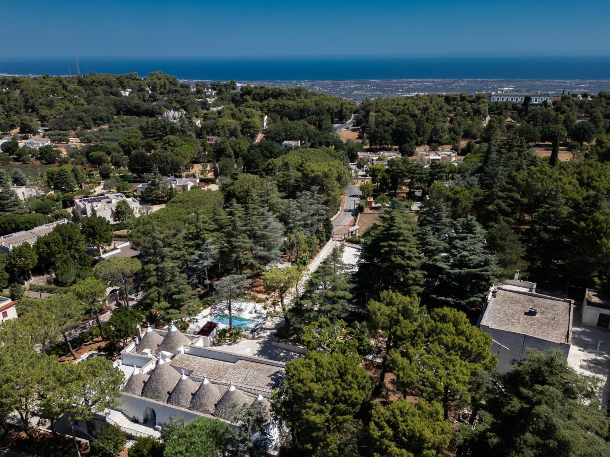 Вилла Borgo Lucia Сельва-ди-Фазано Экстерьер фото